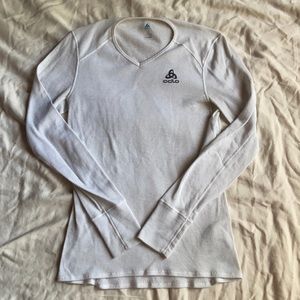 Odlo long sleeve lightweight warm tee size small